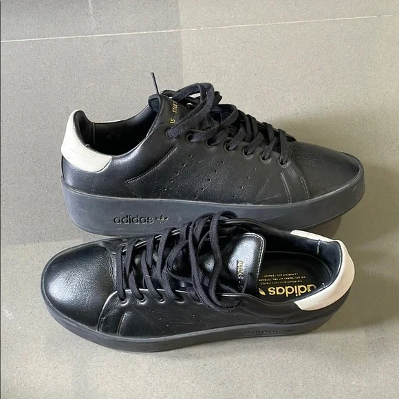 adidas Stan Smith Recon Shoes Black 8.5 - Mens Originals Shoes